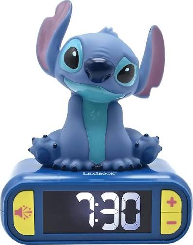 Lexibook Disney Stich Nigtlight reveil lumineux – Image 2