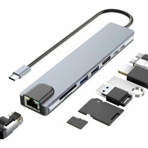 Adapter multifunction USB C 8 en 1 HDTV