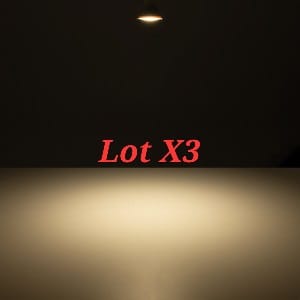 Ampoule LED GU10 4000K 5W 120° LotX3