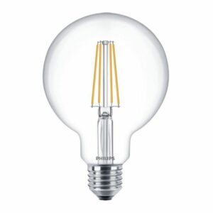 Ampoule LED filament 8W E27 G95 PHILIPS Dimmable 2700K