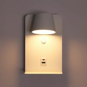 "BASTOS" Applique murale avec port USB ET USBC petit model