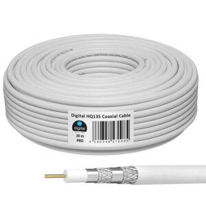 Coax TV (clas A) 17 Patc|c cable antenne pour exterieur