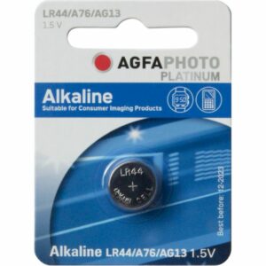 Pile LR44-AG13 Alcaline 1.5V 145mAh BL1