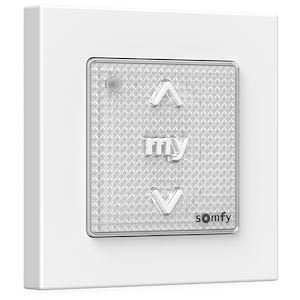 Point de commande murale Smoove RTS II module et cadre SOMFY