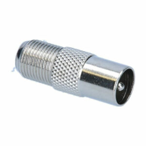 Raccord F femelle-femelle - Blister de 5 pcs