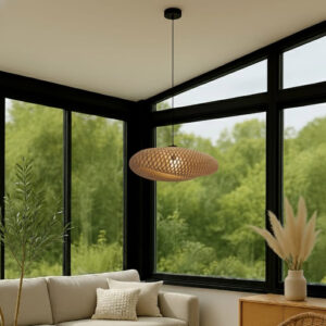 "ONDA" Suspension en osier 59cm