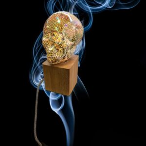 "Tête de mort" Lampe à poser