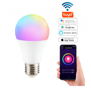 Ampoule Led smart wifi E27 RGB-CCT 9W