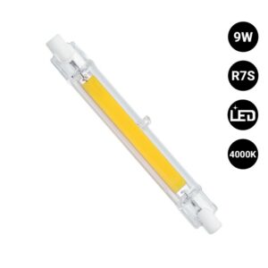 Ampoule  R7S CLAIR 118mm 9W 4000K 1000lm