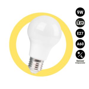 Ampoule crépuscule A60 E27 2700K Lot X1