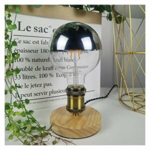 Ampoule LED globe miroir Argenté E27 G125-6W 3000K