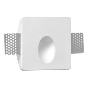 "OLIVIER" Applique encastrable LED en plâtre 1 W