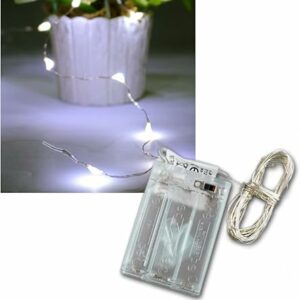 Guirlande feeric 2 m 40 Led à piles Blanc Froid