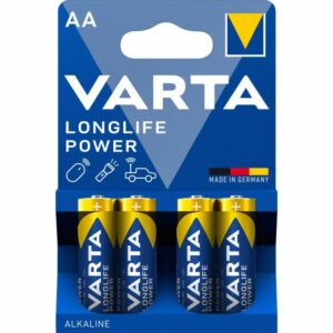 VARTA 4 Piles AA-LR6  Alcalines Longlife Power