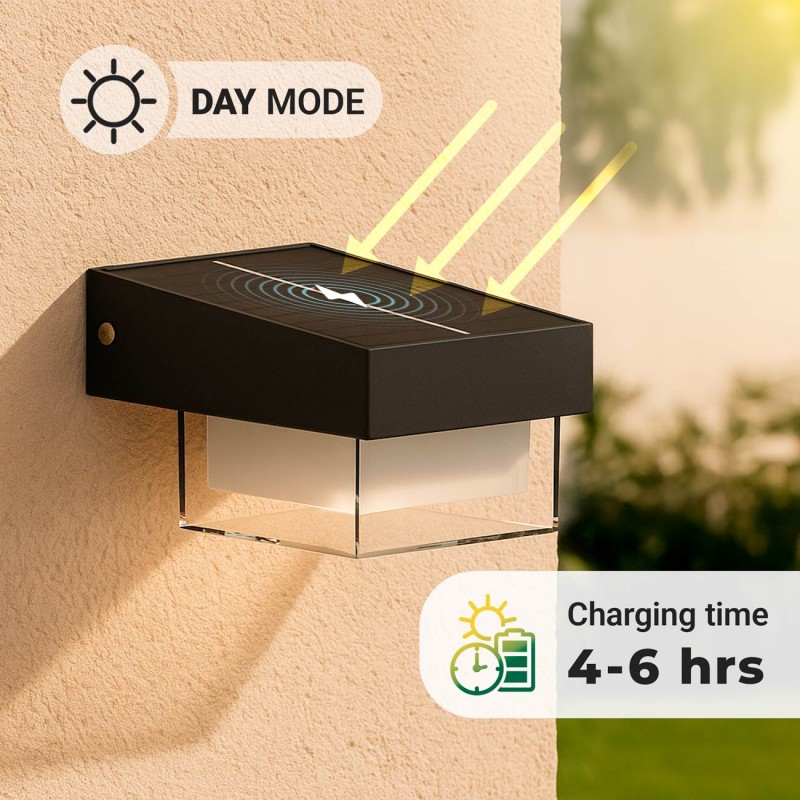 Lampe LED 85LM solaire d'extérieur - CCT - IP65 – Image 2