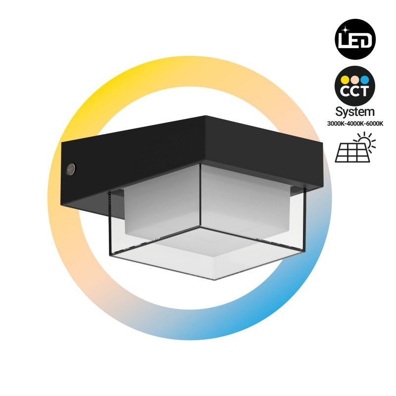 Lampe LED 85LM solaire d'extérieur - CCT - IP65